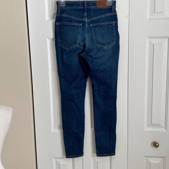 Madewell Curvy High-Rise‎ Skinny Jeans in Lanette Wash Size 25 NWOT - Picture 6 of 11